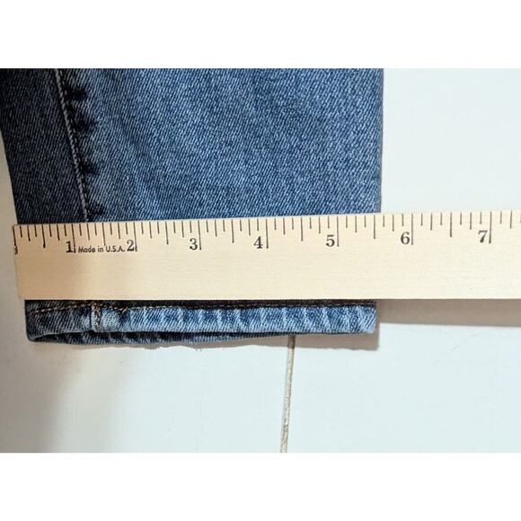 &Denim H&M Jeans Womens 30/32 Skinny Mid Rise Medium Wash Preppy Denim - Picture 6 of 8